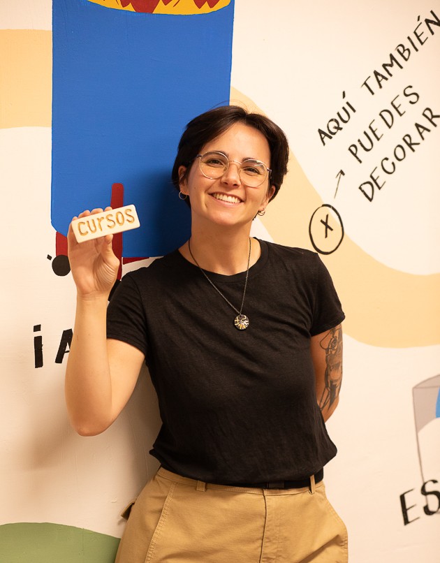 Carol, creadora de Inu Ceramics y Taller Inu